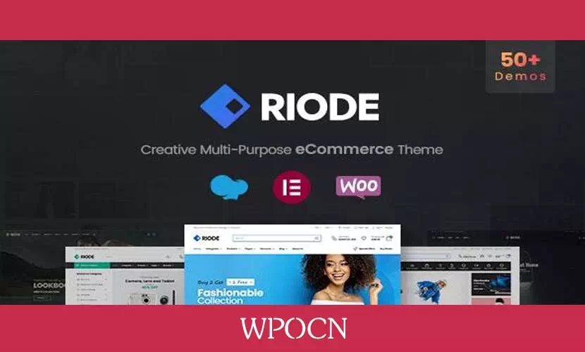 Riode英文版主题 - 多用途商城WordPress主题-糖果博客