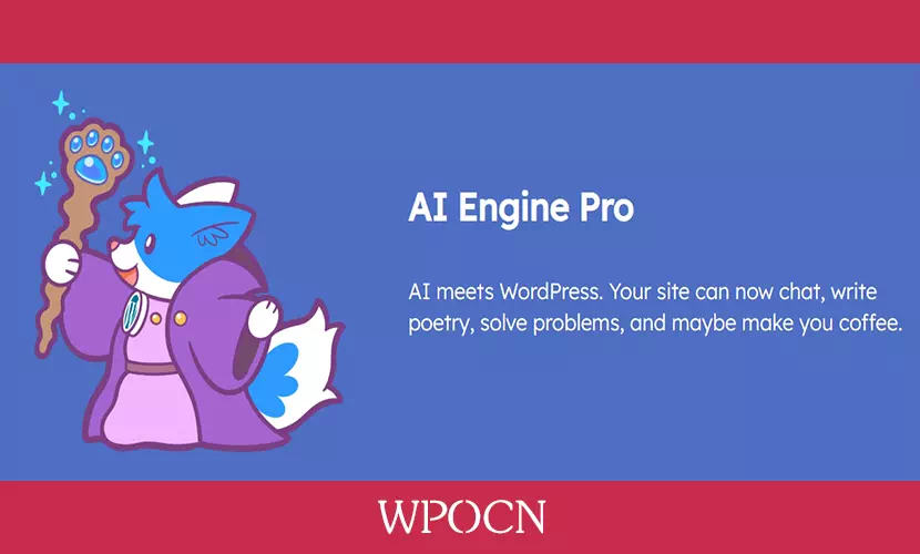 AI Engine Pro英文版插件 - ChatGPT 聊天机器人、GPT 内容生成插件-糖果博客