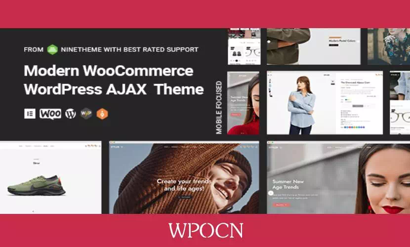 Styler英文版主题 - 时尚商店电商WordPress主题-糖果博客