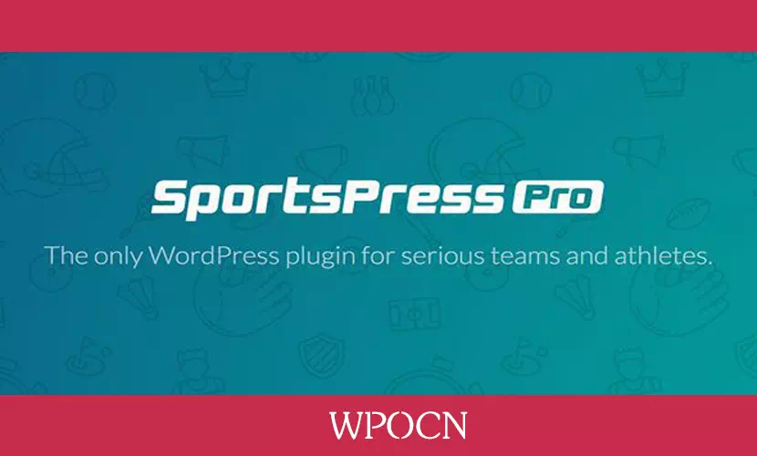 SportsPress Pro英文版插件 – 一体化体育俱乐部管理WordPress插件-糖果博客