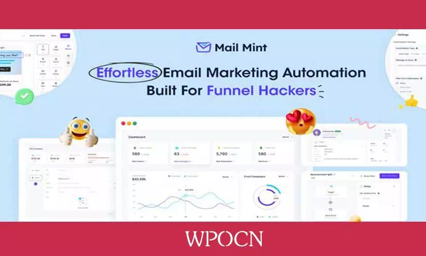 Mail Mint Pro英文版插件 – 电子邮件营销自动化WordPress插件-糖果博客
