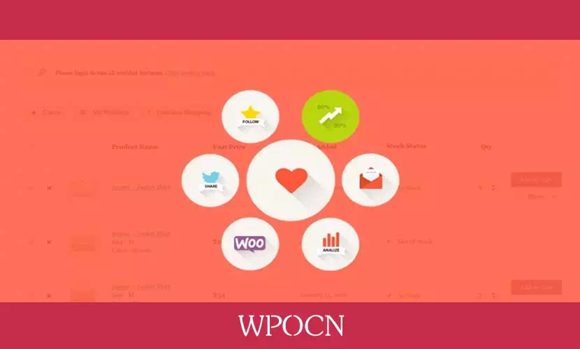TI WooCommerce Wishlist Premium英文版插件 - 愿望清单插件-糖果博客