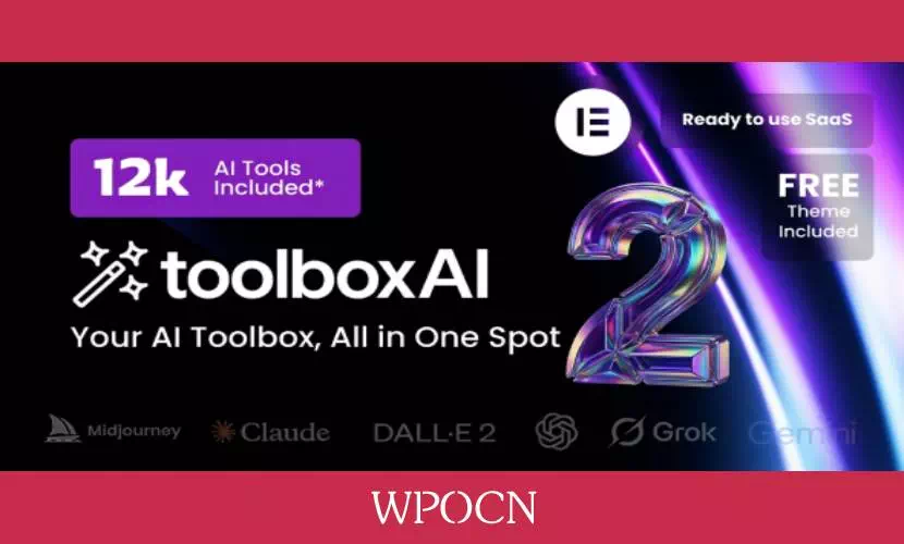 ToolboxAI英文版插件 - AI 工具目录SaaS插件-糖果博客